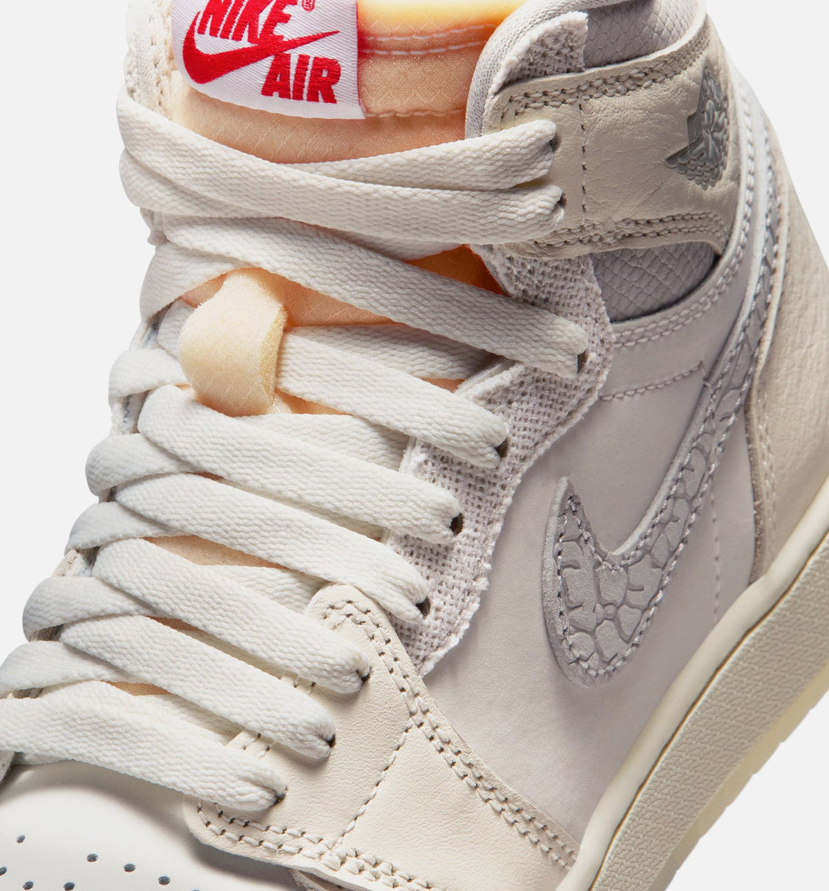 Air Jordan 1 Retro High OG Grade School Shoes - Sail
