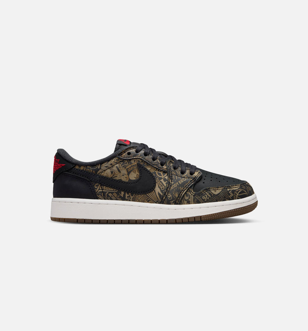 Air Jordan 1 Retro Low OG Laser Grade School Shoes