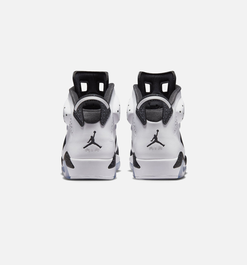 Air Jordan 6 Retro Black and White Men's Shoes