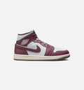 Air Jordan 1 Mid Sky J Mauve Women's Shoes
