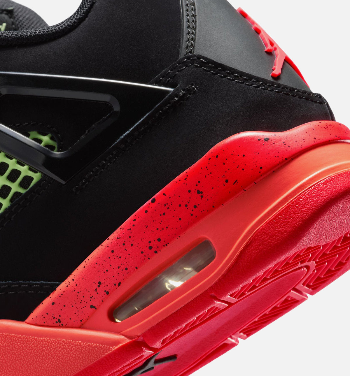 Air Jordan 4 Retro Black Infrared 23 Grade School Shoes