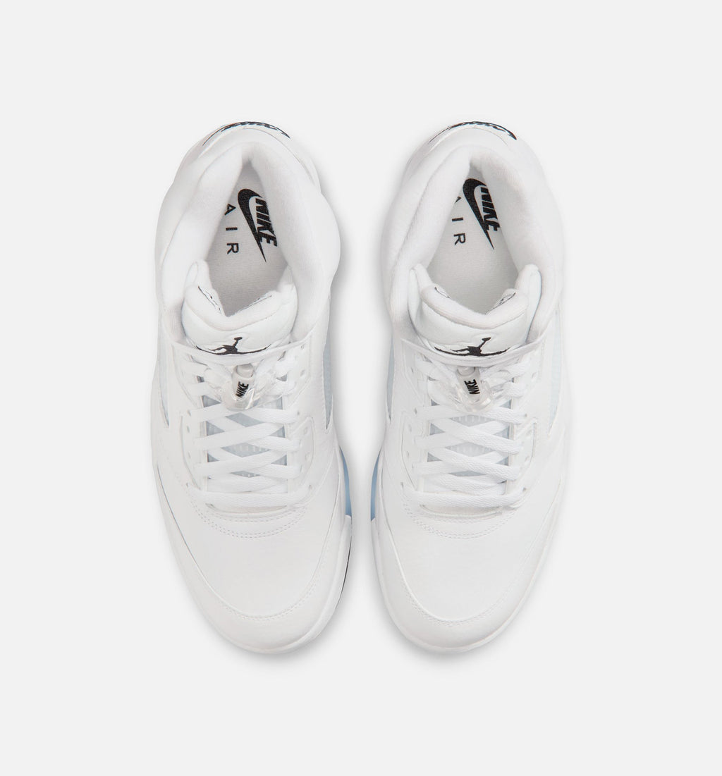 Air Jordan 5 Retro OG White Metallic Men's Shoes
