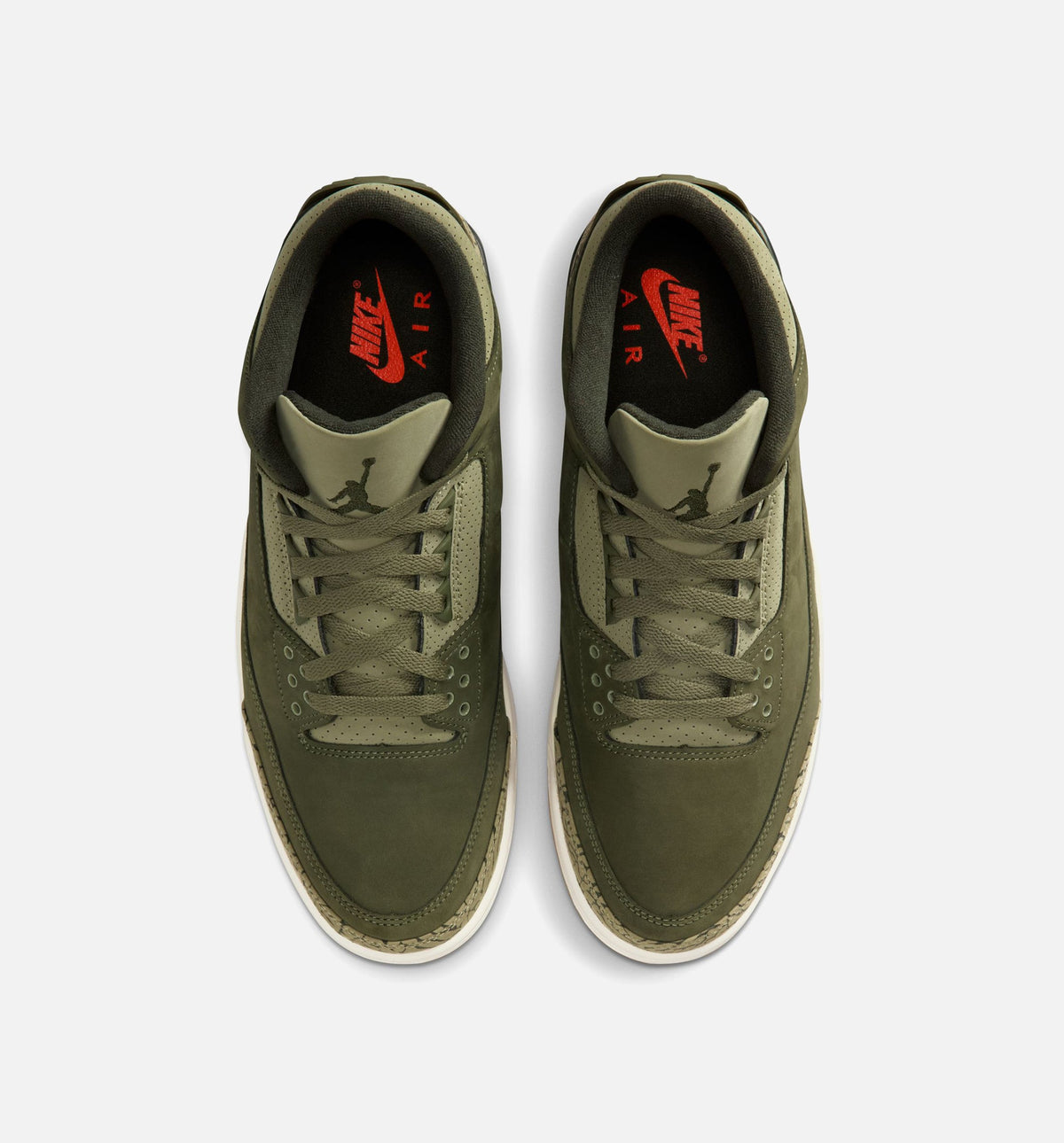 Air Jordan 3 Retro Medium Olive Men's Shoes