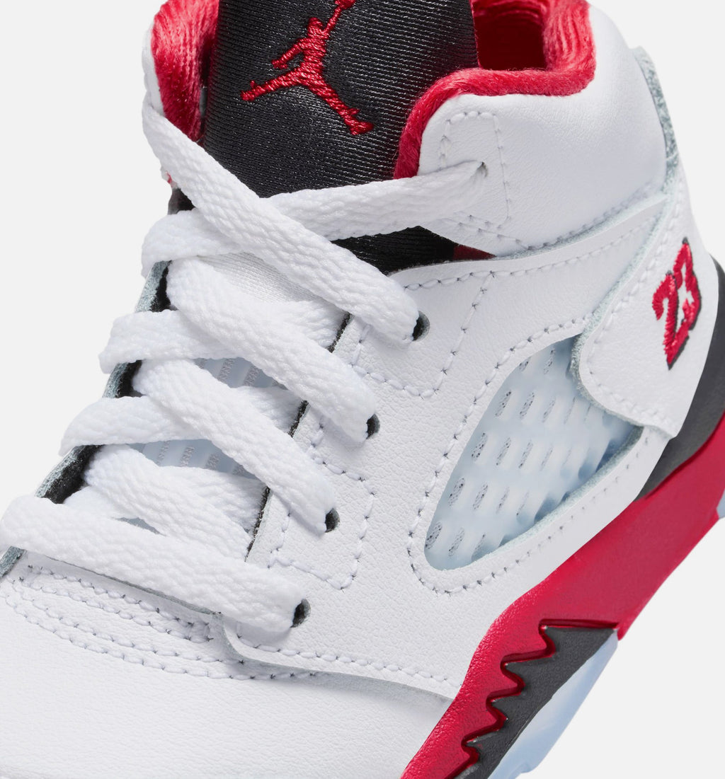 Air Jordan 5 Retro Fire Red Infant & Toddler Shoes